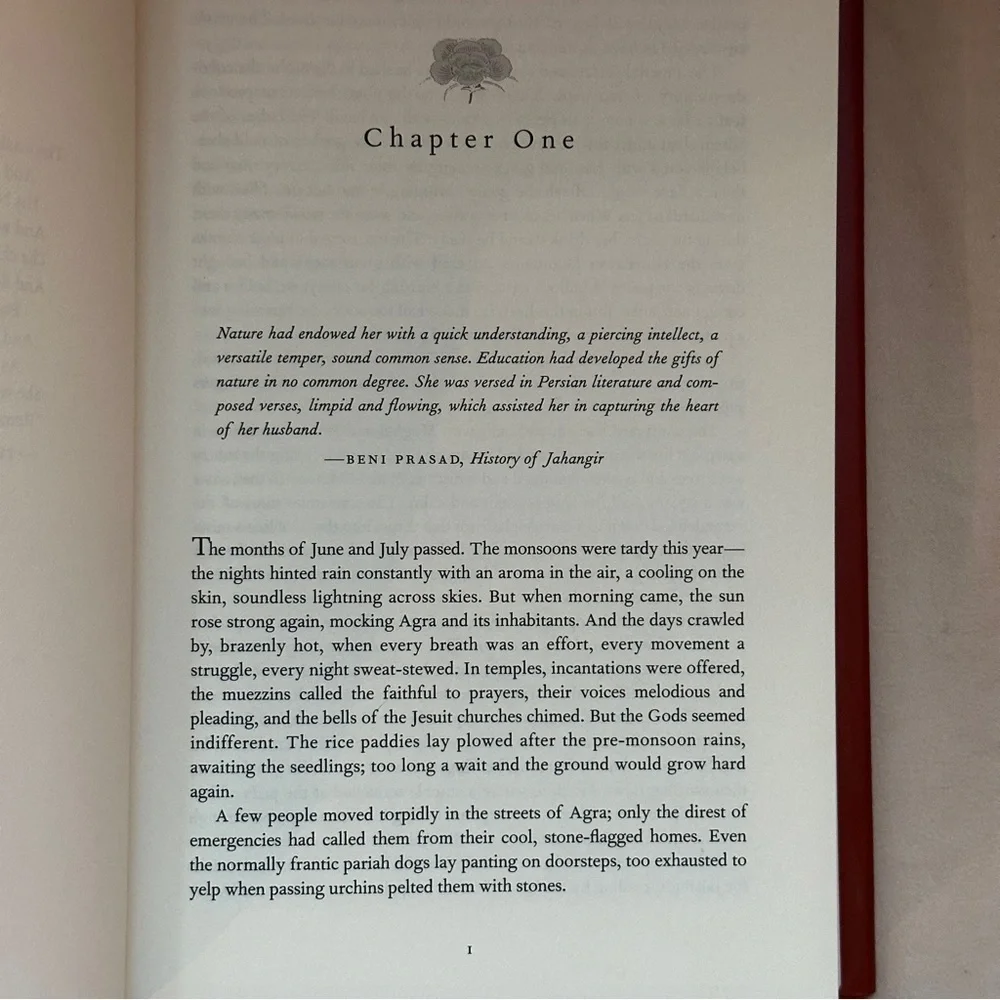 The Feast of Roses by Indu Sundaresan | Historical Fiction | Hardcover Book - Picture 3 of 7